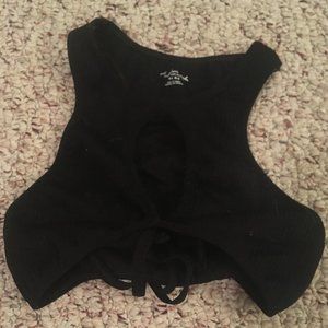 Urban Outfitters black halter top